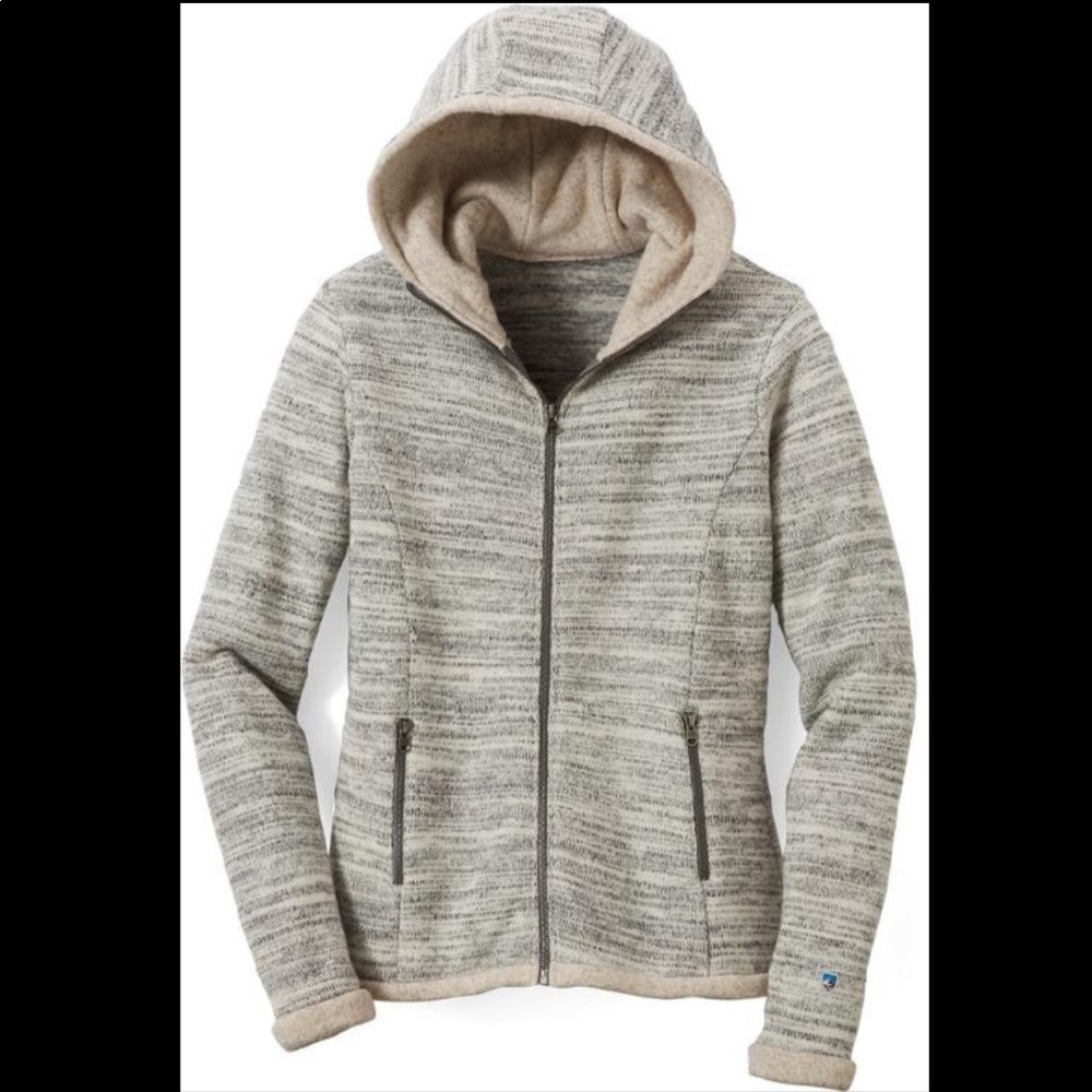 SOLD 🚫 KÜHL ALSKA WOMEN'S HOODY - Ash - Small